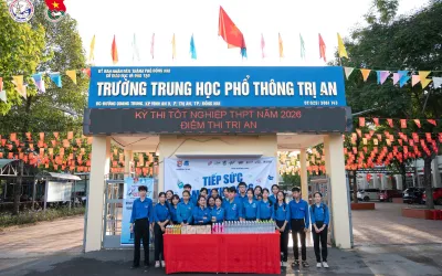 TIẾP SỨC MÙA THI 2026 – HÀNH TRÌNH ĐỒNG HÀNH CÙNG SĨ TỬ ĐÃ KHÉP LẠI