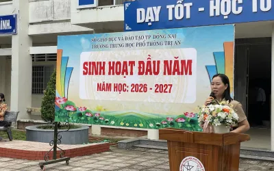 SINH HOẠT ĐẦU NĂM HỌC – KHỞI ĐẦU MỘT HÀNH TRÌNH MỚI