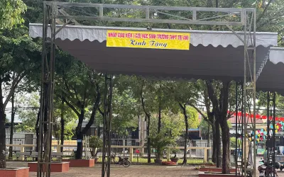 MÁI CHE YÊU THƯƠNG CỦA GIÁO VIÊN TRƯỜNG THPT TRỊ AN
