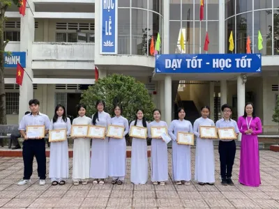 Trường THPT Trị An đã tổ chức tổng kết các hoạt động tình nguyện hè năm 2025