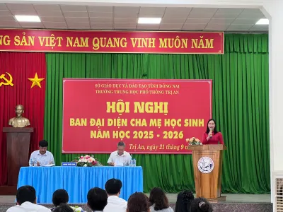 Hội nghị cha mẹ học sinh toàn trường năm học 2025 – 2026