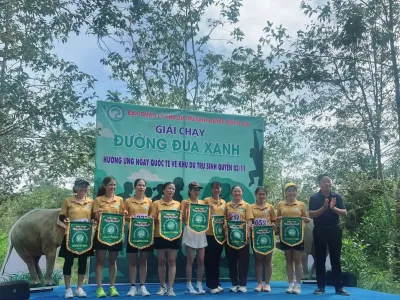 TRƯỜNG THPT TRỊ AN HƯỞNG ỨNG NGÀY QUỐC TẾ VỀ KHU DỰ TRỮ SINH QUYỂN 3/11– LAN TỎA TINH THẦN “ĐƯỜNG ĐUA XANH”