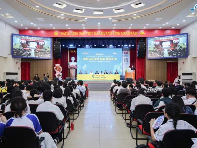 TRƯỜNG THPT TRỊ AN THAM GIA NGÀY HỘI TƯ VẤN TUYỂN SINH – HƯỚNG NGHIỆP – NGÀY MỞ LẦN THỨ 19, NĂM 2026 TẠI TRƯỜNG ĐẠI HỌC CÔNG NGHỆ KỸ THUẬT TP HỒ CHÍ MINH