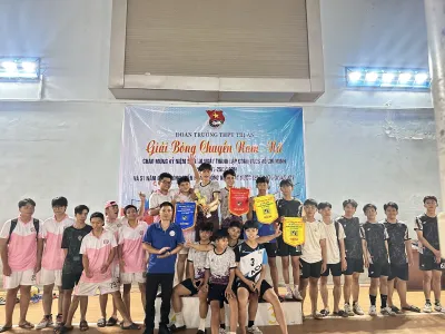 GIẢI BÓNG CHUYỀN CHÀO MỪNG 95 NĂM NGÀY THÀNH LẬP ĐOÀN TNCS HỒ CHÍ MINH (26/3/1931 – 26/3/2026)