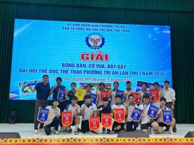 TRƯỜNG THPT TRỊ AN TỎA SÁNG TẠI MÔN ĐẨY GẬY - ĐẠI HỘI TDTT PHƯỜNG TRỊ AN NĂM 2026