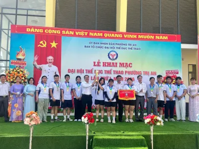 TRƯỜNG THPT TRỊ AN XUẤT SẮC GIÀNH 3 HUY CHƯƠNG VÀNG MÔN KÉO CO
