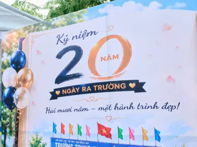 HỌP MẶT KỶ NIỆM 20 NĂM NGÀY RA TRƯỜNG KHÓA 2003 – 2006: TRỞ VỀ ĐỂ TRI ÂN VÀ LAN TỎA YÊU THƯƠNG