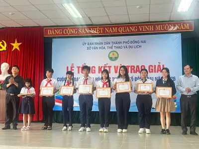 TRƯỜNG THPT TRỊ AN CHÚC MỪNG HỌC SINH ĐẠT GIẢI BA CUỘC THI ĐẠI SỨ VĂN HÓA ĐỌC THÀNH PHỐ ĐỒNG NAI NĂM 2026