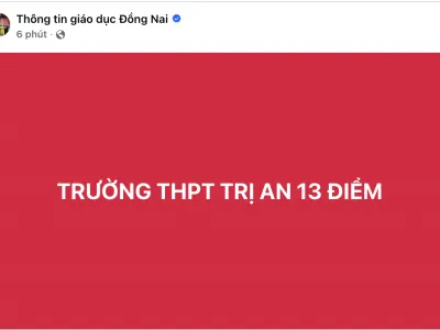 Điểm chuẩn thi tuyển sinh vào lớp 10 năm học 2026 - 2027